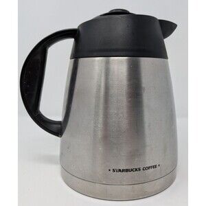 Starbucks Barista Aroma Thermal Carafe BA1TC Stainless Steel Insulated Lid